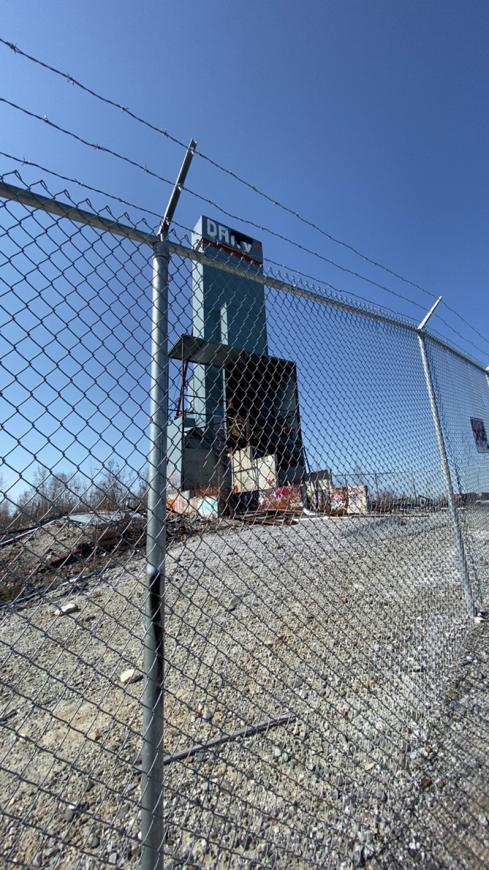 View from the bottom